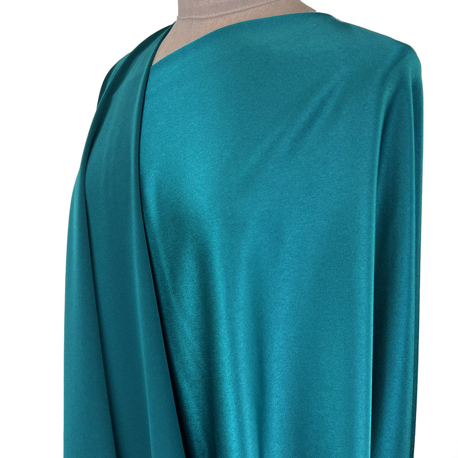 Luxury Satin Backed Crepe - Jade