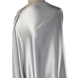 Luxury Satin Backed Crepe - Silver
