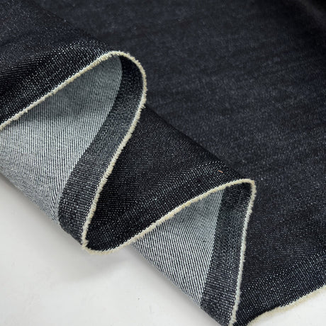 Mad Max 12 4oz Dark Blue Denim Cotton Elastane Jean Fabric Fold 31E8De07 6A1B 4925 818C 913Ebb3Ab87E