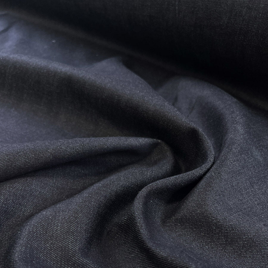 Mad Max 13 5oz Dark Blue Denim Cotton Elastane Stretch Woven Jean Fabric