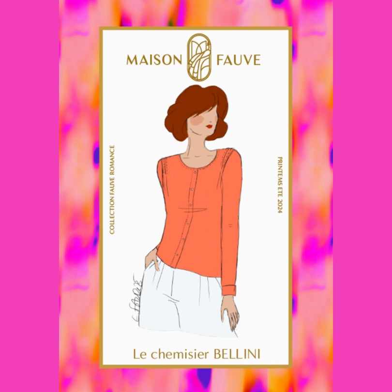 Maison Fauve Bellini Blouse Sewing Pattern Cover