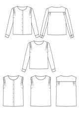 Maison Fauve - Bellini Blouse Sewing Pattern