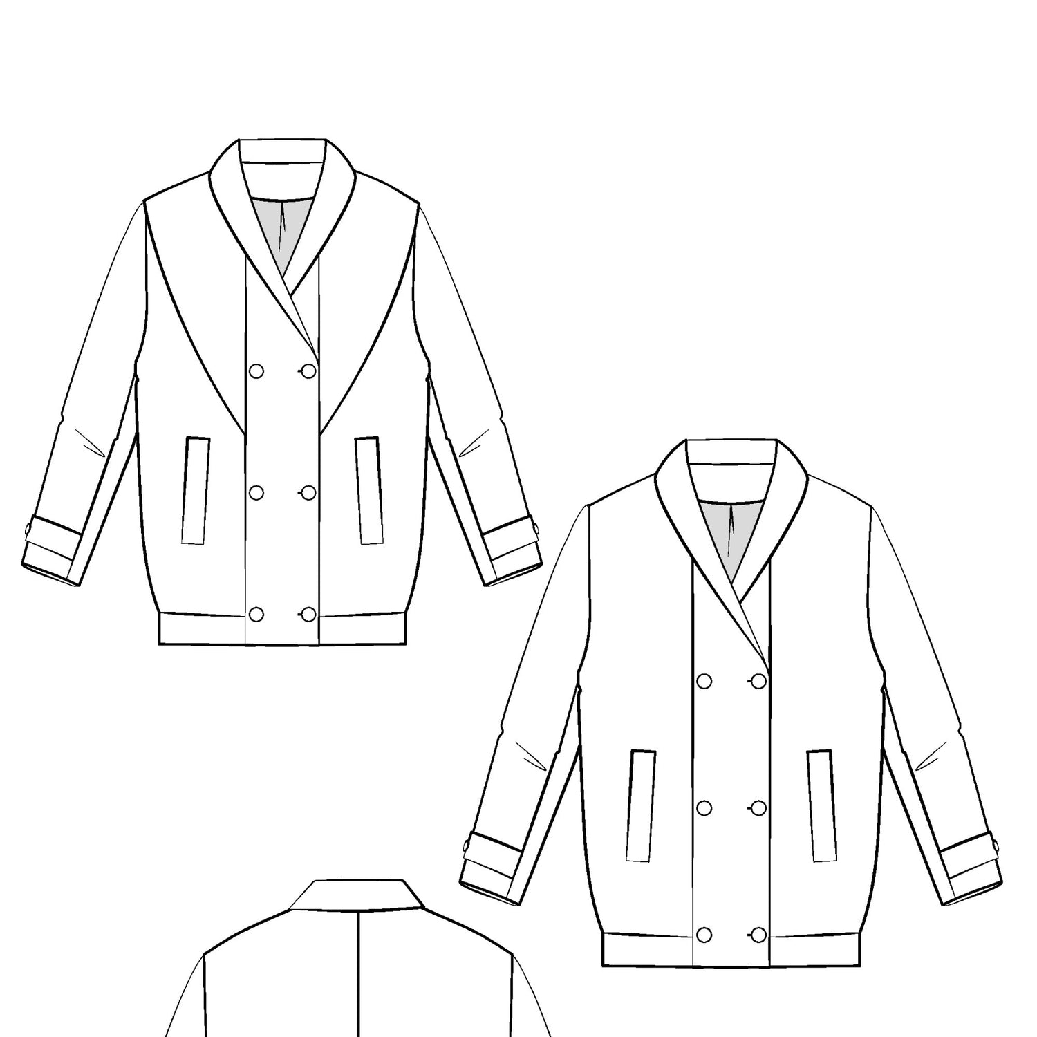 Maison Fauve - Cliff Coat Sewing Pattern