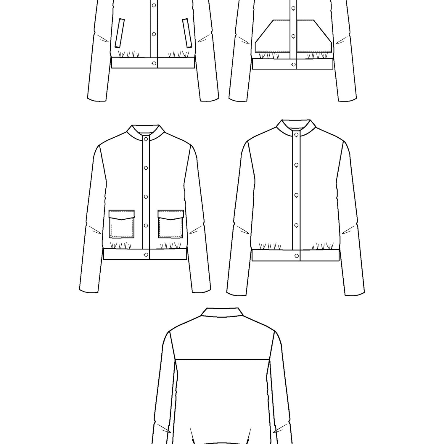 Maison Fauve - Dandelion Jacket Sewing Pattern