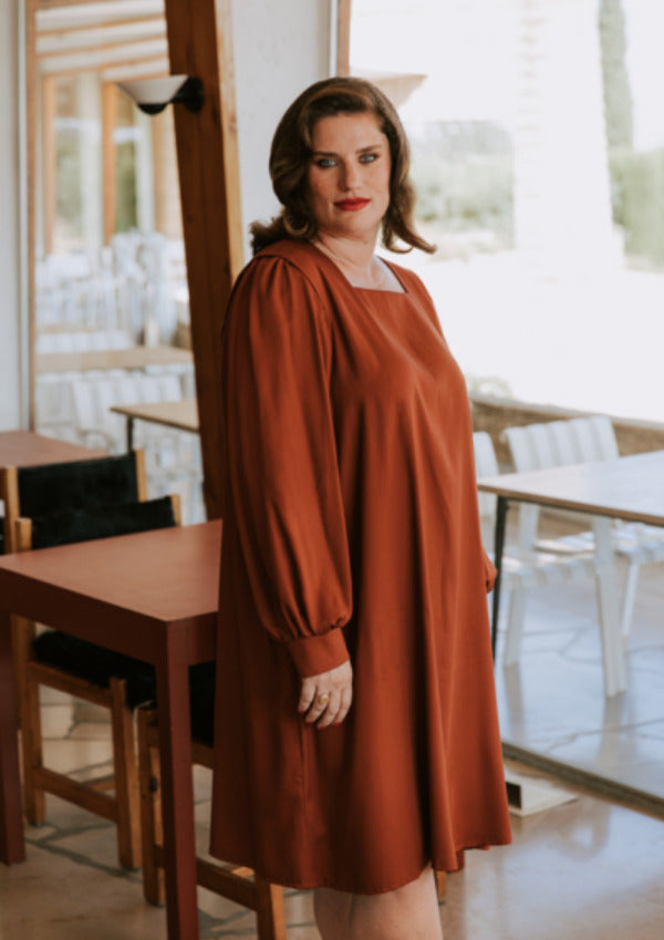 Lauren Blouse & Dress | Paper Sewing Pattern | Maison Fauve – Croft Mill