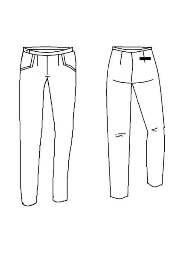 Maison Fauve - Loulou Cigarette Trousers Pattern