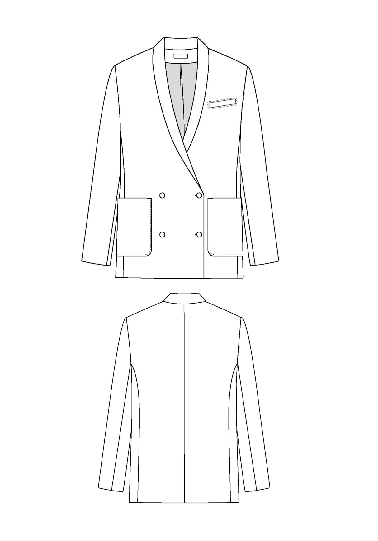 Maison Fauve - Mimosa Blazer Sewing Pattern