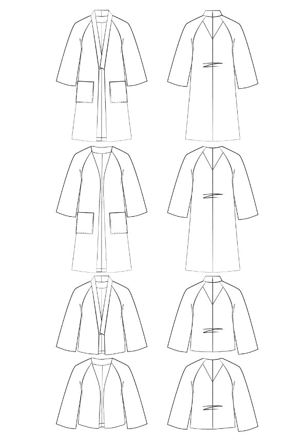 Maison Fauve - Nage Libre Jacket Pattern