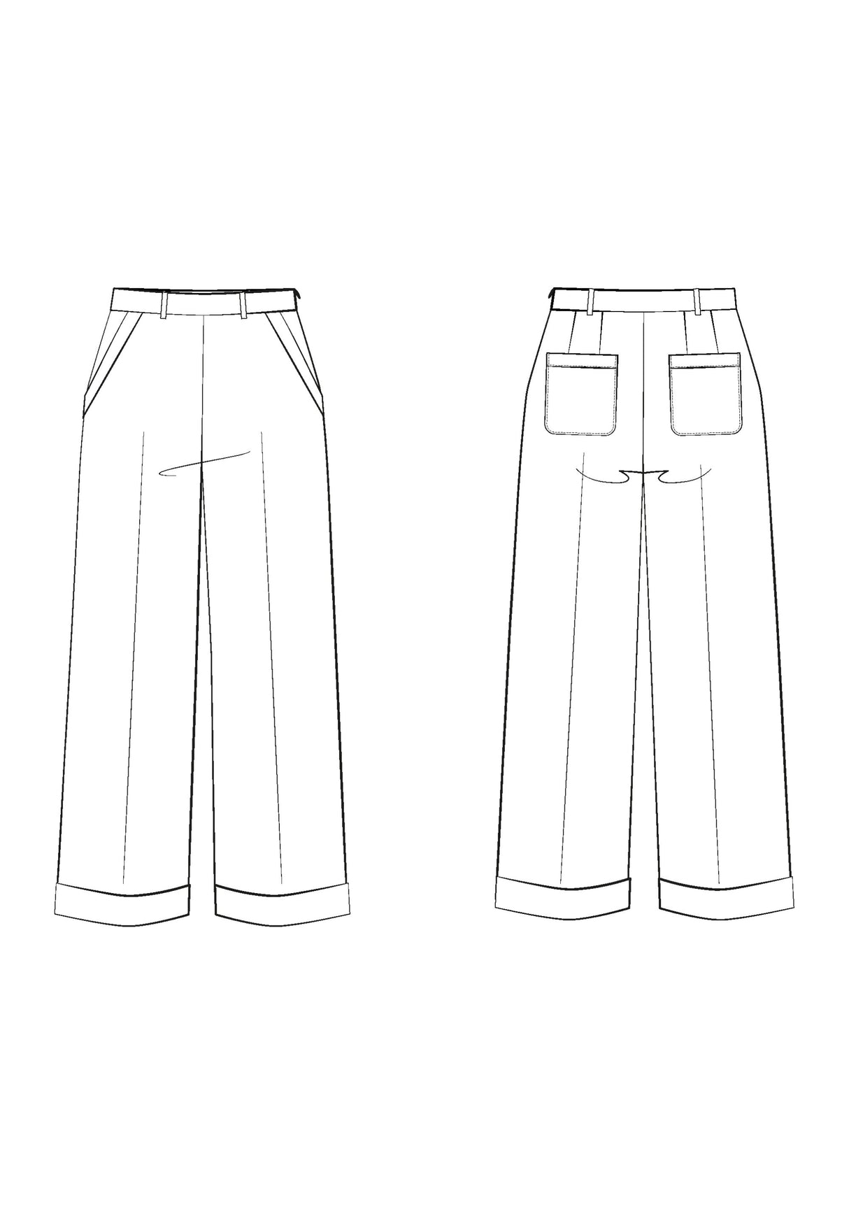 Maison Fauve - Récif Trousers Pattern