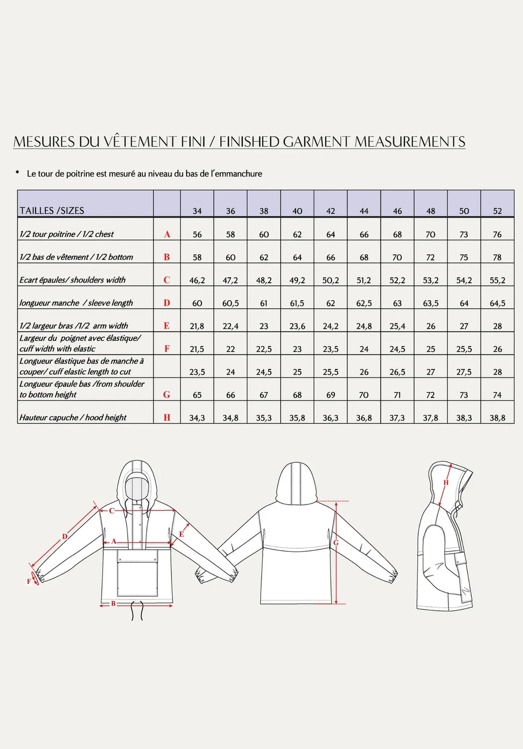 Maison Fauve - Rafale Windbreaker Pattern