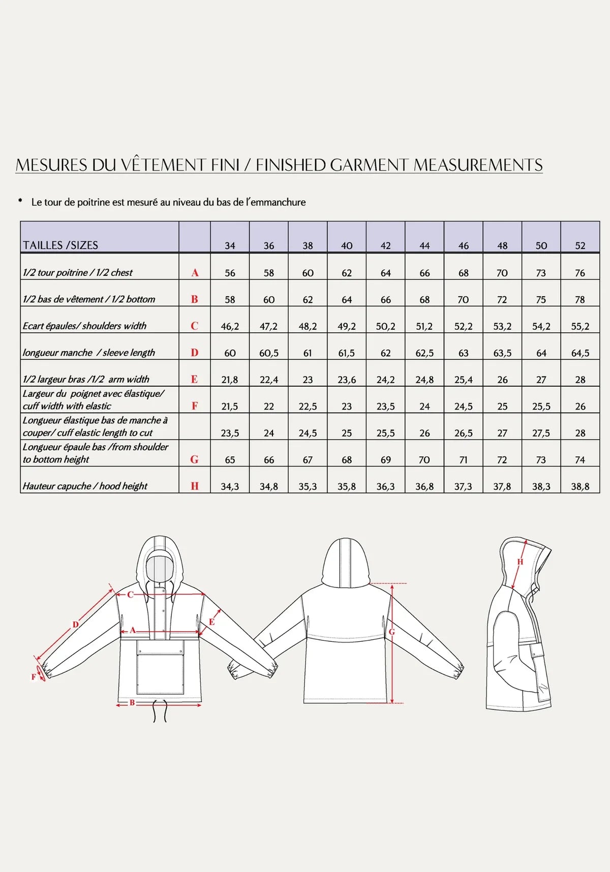 Maison Fauve - Rafale Windbreaker Pattern