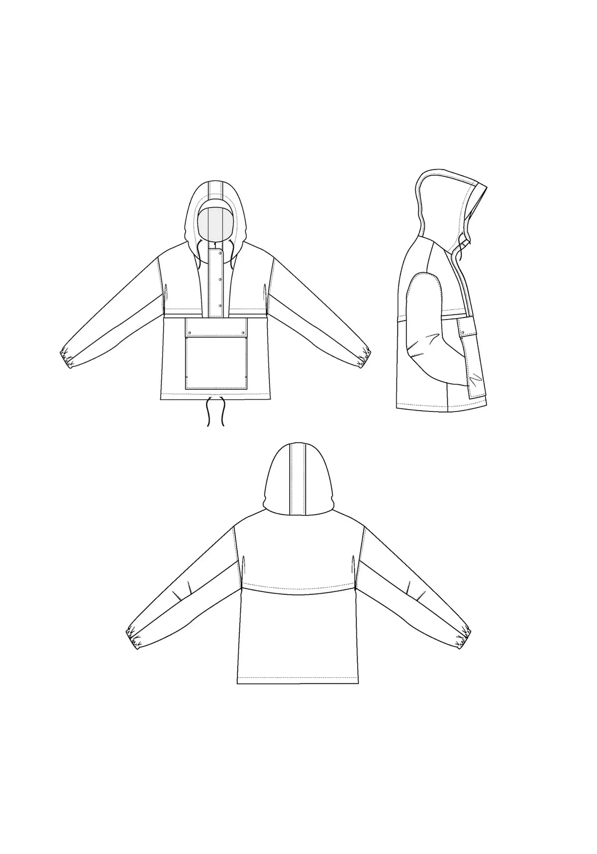 Maison Fauve - Rafale Windbreaker Pattern