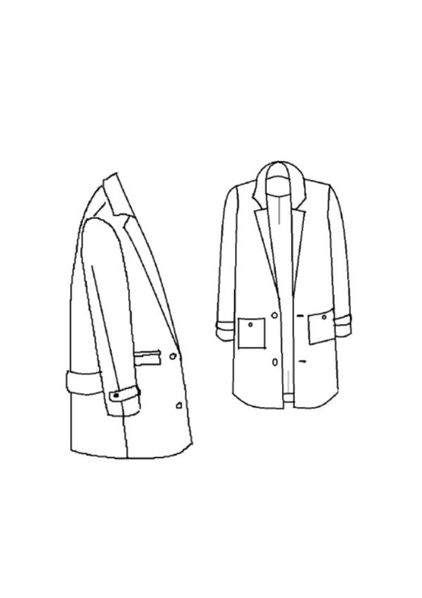 Maison Fauve - Ray Coat Sewing Pattern