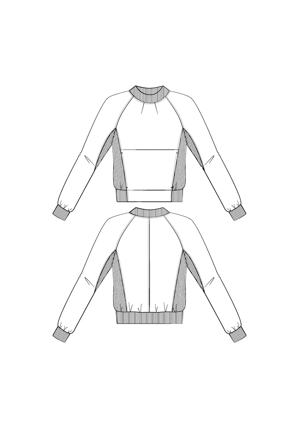 Maison Fauve - Ressac Sweatshirt Pattern