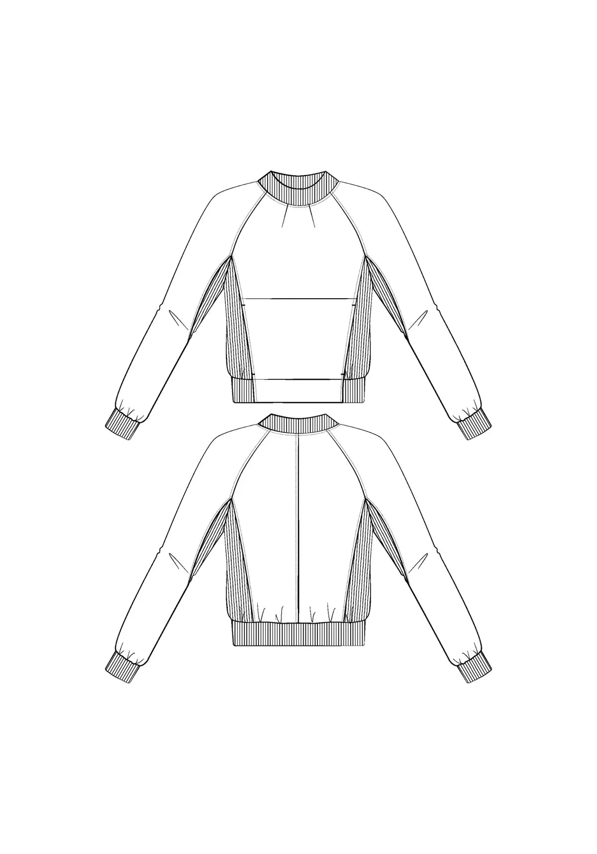 Maison Fauve - Ressac Sweatshirt Pattern