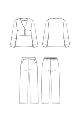 Maison Fauve - Soupir Pyjamas Pattern