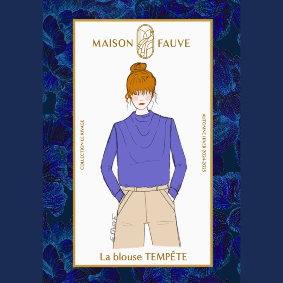 Maison Fauve - Temp‚àö‚Ñ¢te Blouse Pattern
