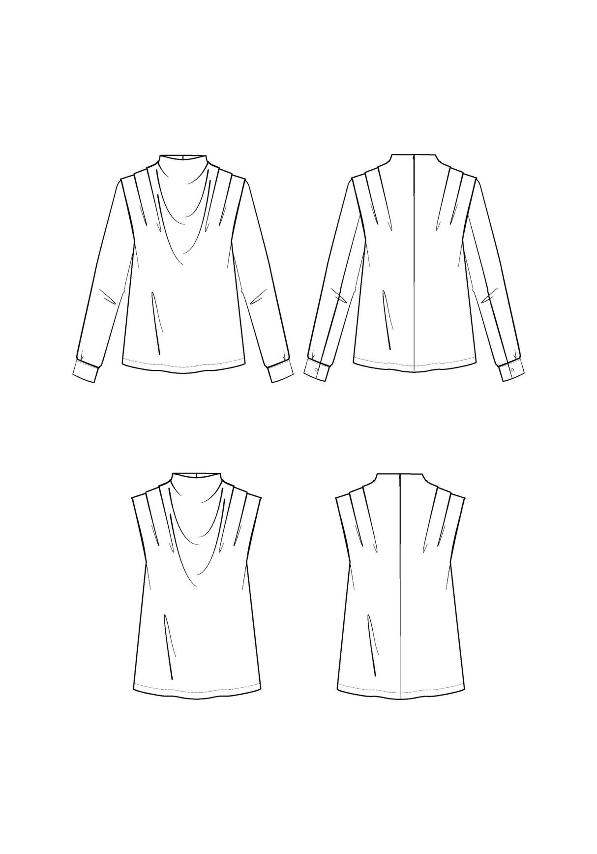 Maison Fauve - Tempête Blouse Pattern