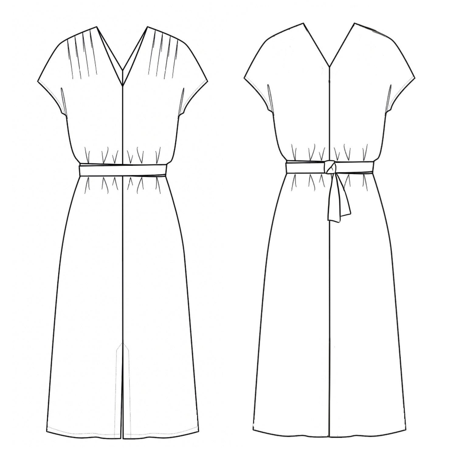 Maison Fauve - Transat Dress Pattern