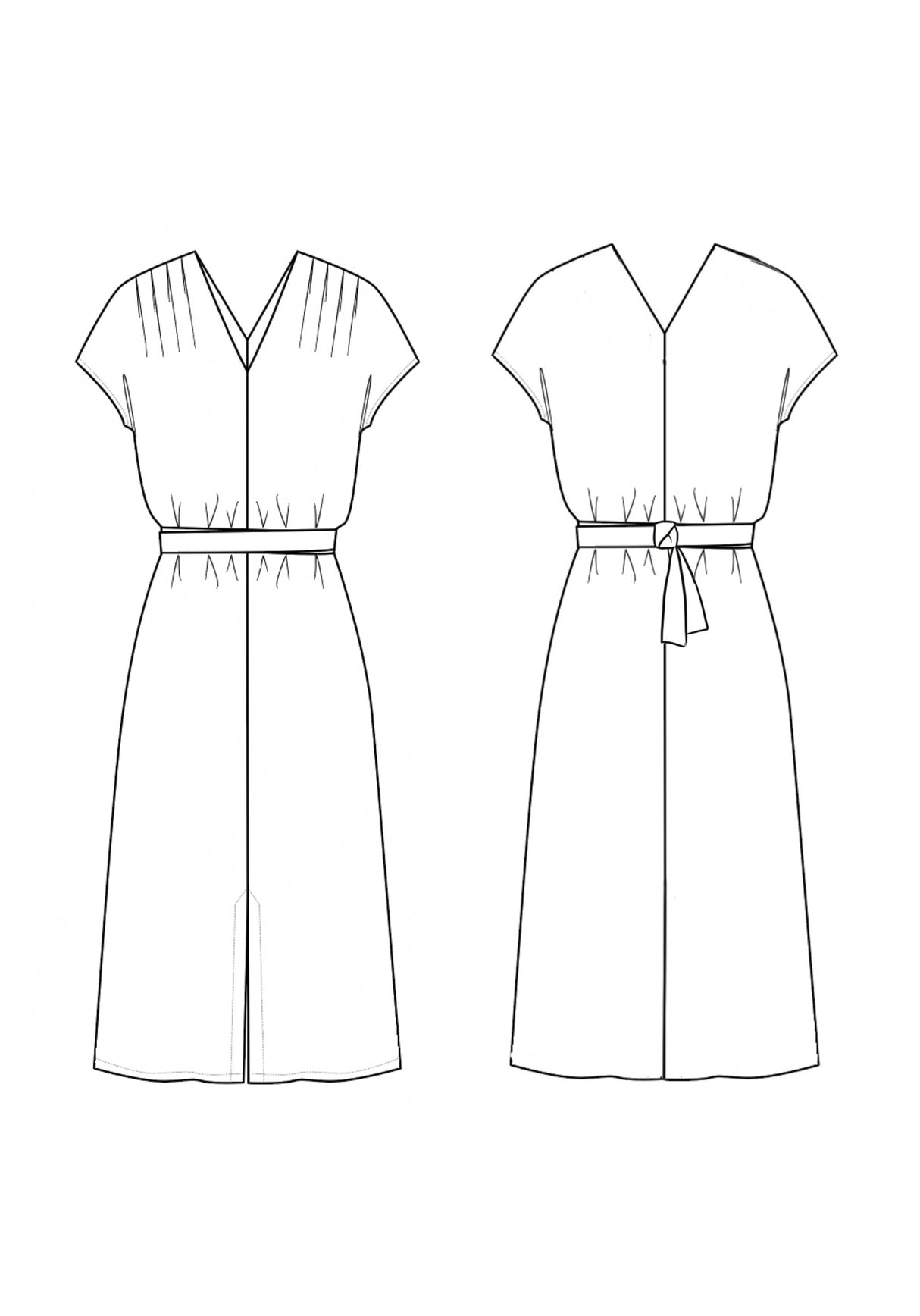 Maison Fauve - Transat Dress Pattern