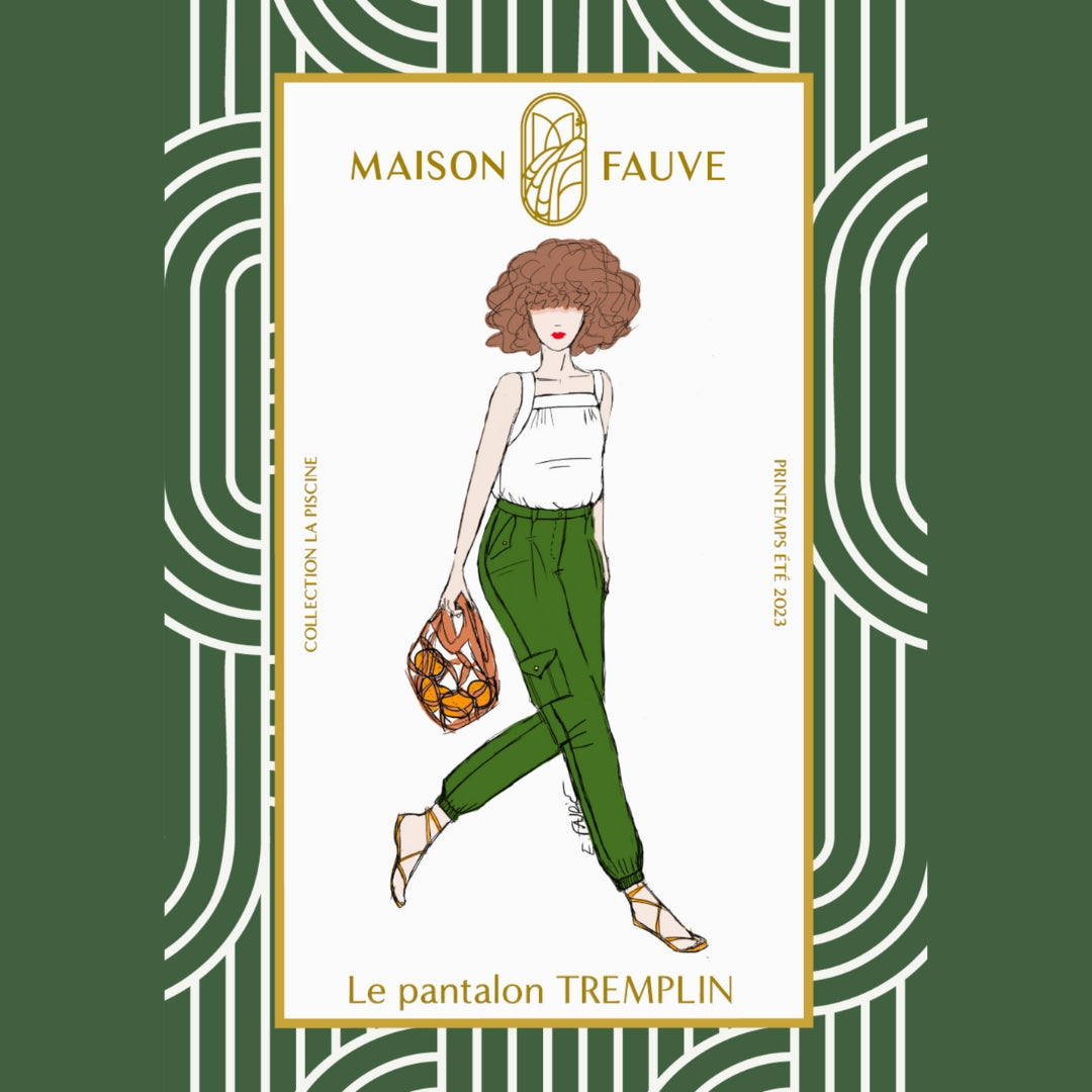 Maison Fauve Tremplin Trouser Sewing Pattern Cover