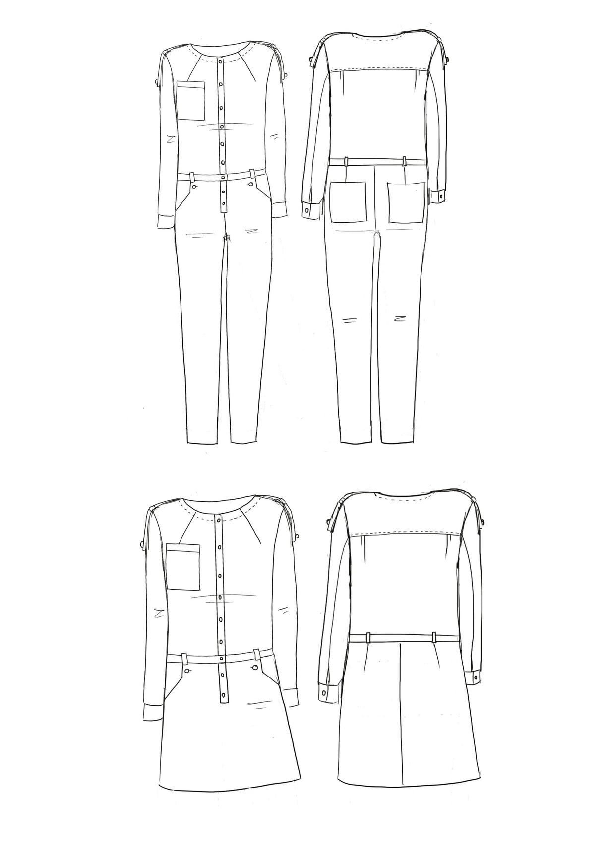 Maison Fauve - Vipere Jumpsuit & Dress Pattern