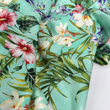 Maison - Mint Blossom Silk Broadcloth