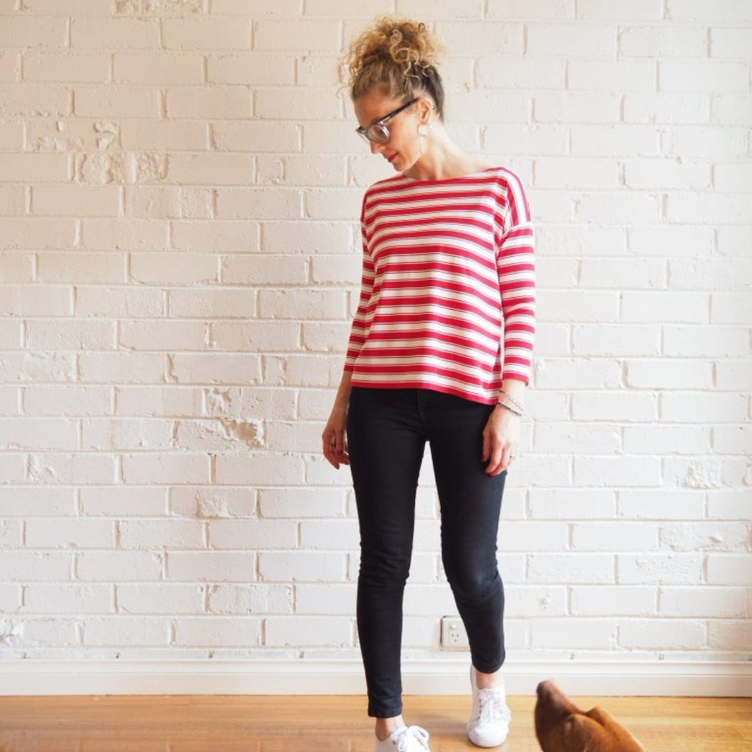 Mandy Boat Tee Tessuti Cover