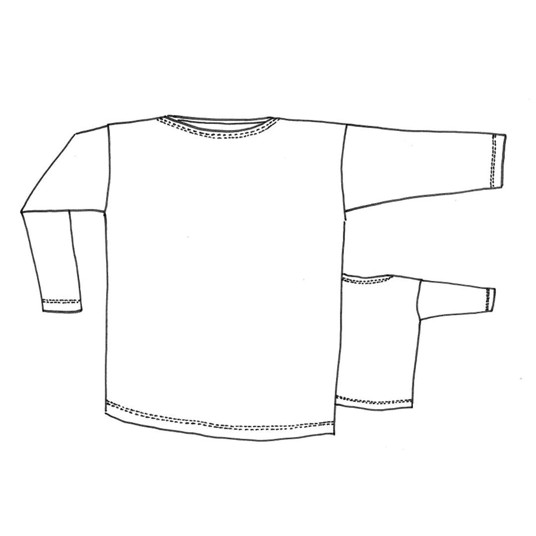 Tessuti - Mandy Boat Tee Pattern (UK XXS-3XL)