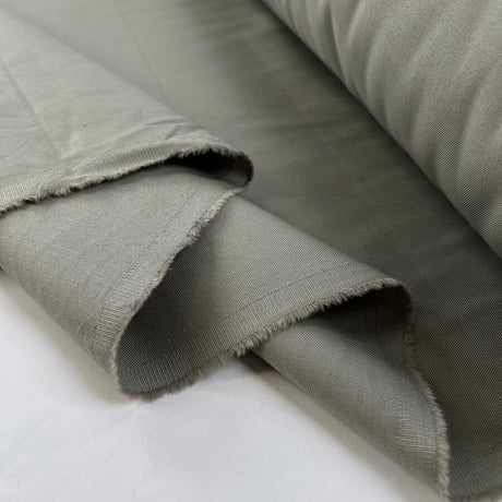 Maneuver Sage Polyester Cotton Woven Trouser Fabric Fold