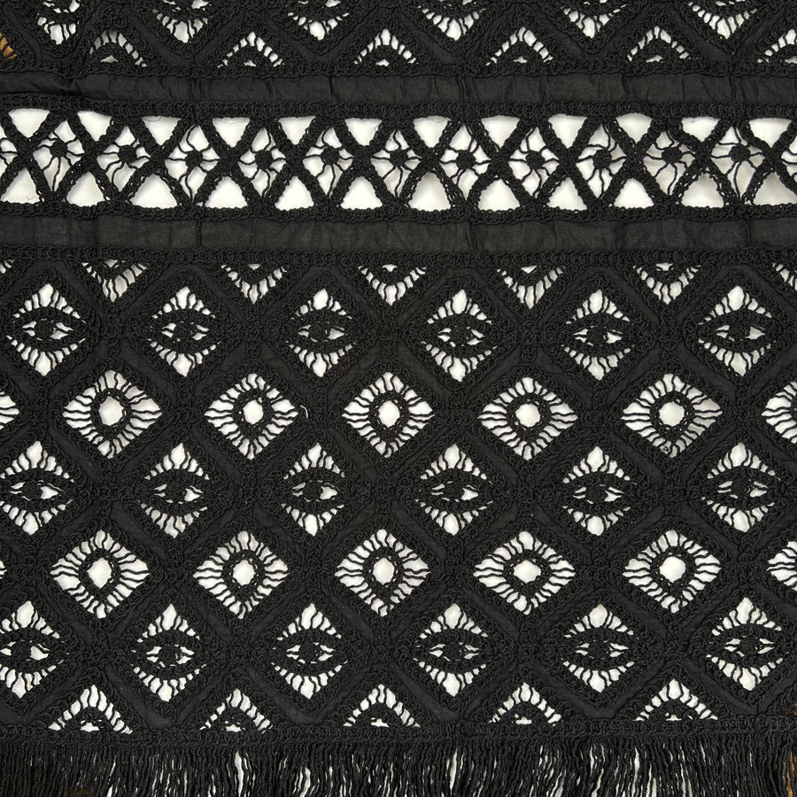 Martinique Crochet - Black