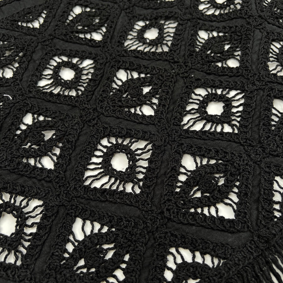 Martinique Crochet - Black
