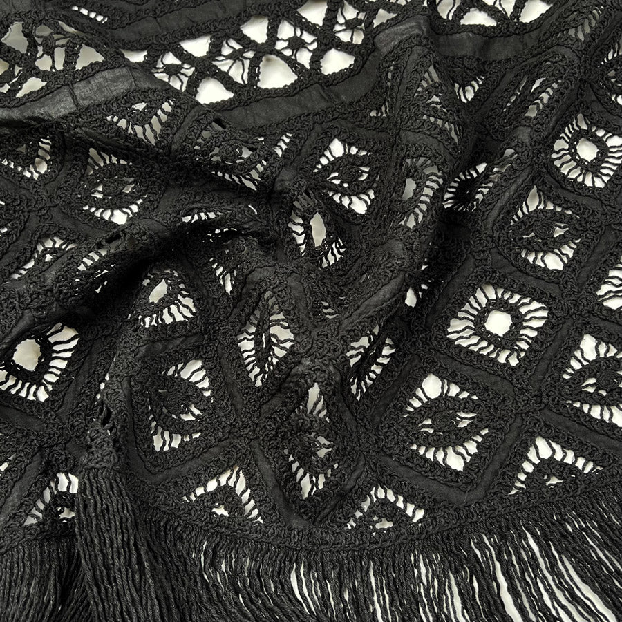 Martinique Crochet - Black