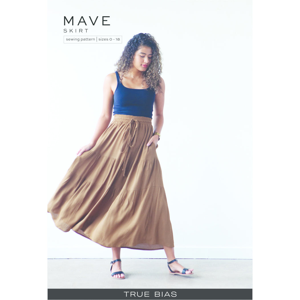 True Bias - Mave Skirt Pattern (Sizes 0-18)