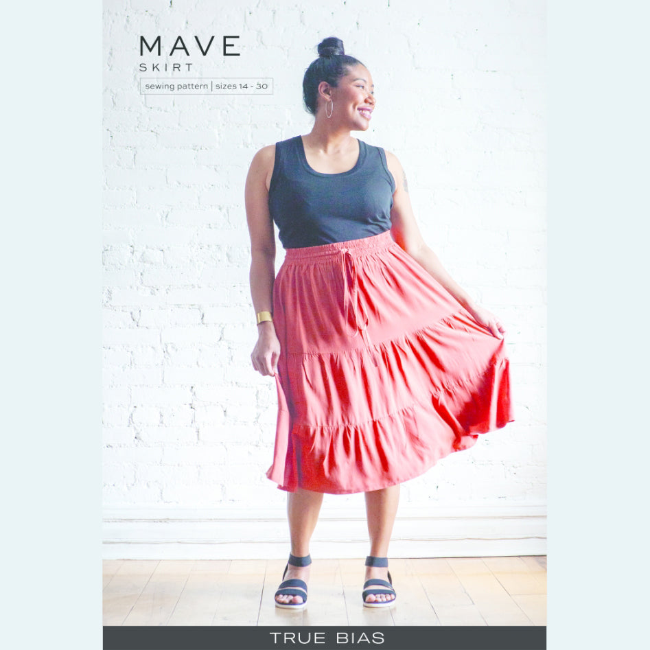 True Bias - Mave Skirt Pattern (Sizes 14-30)