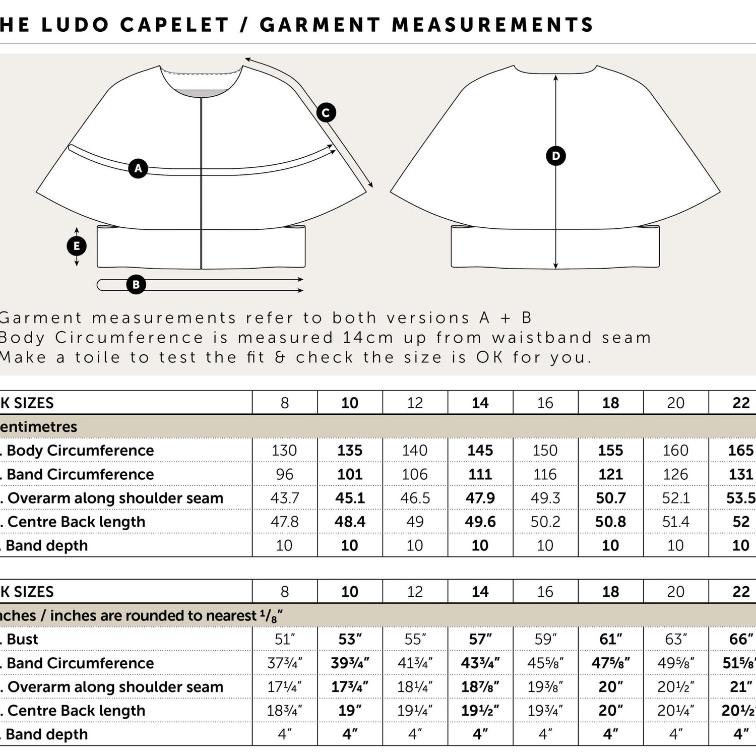 Maven - Ludo Capelet Sewing Pattern