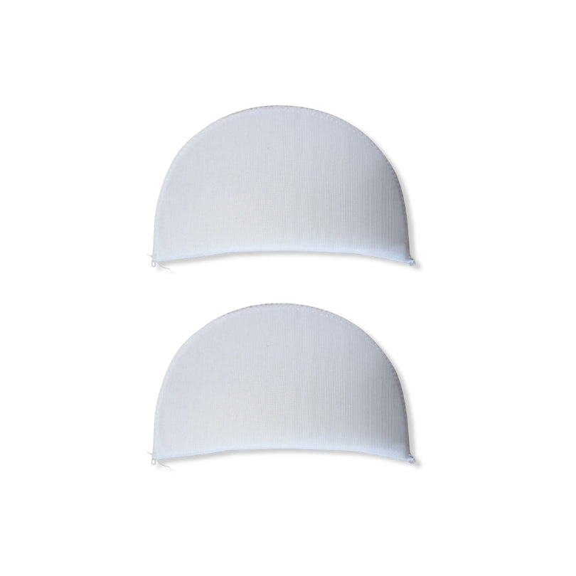 Foam Shoulder Pads - Black / White