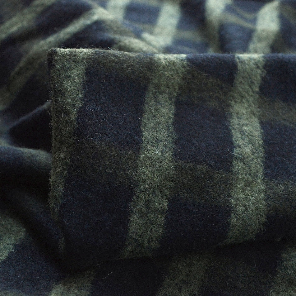 Meet Our Wool Man - Navy And Green