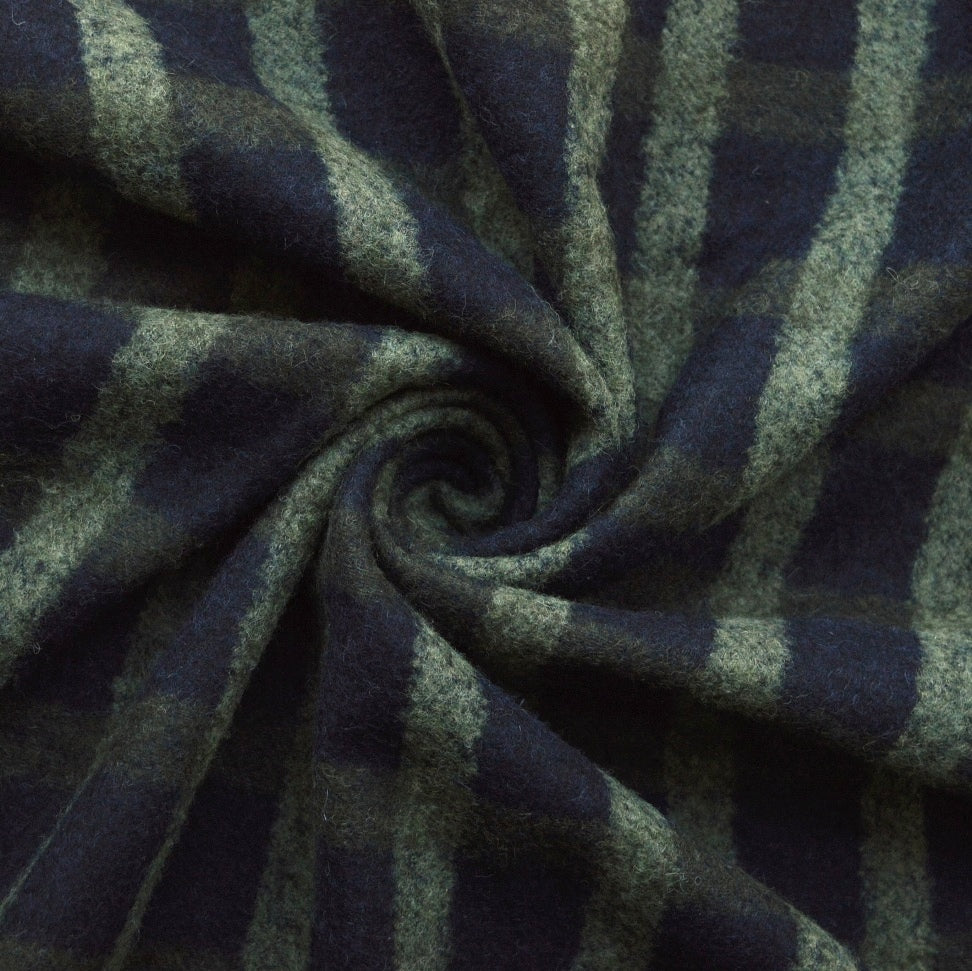 Meet Our Wool Man - Navy And Green