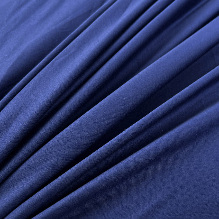 Mercerised Cotton Jersey - Airforce Blue