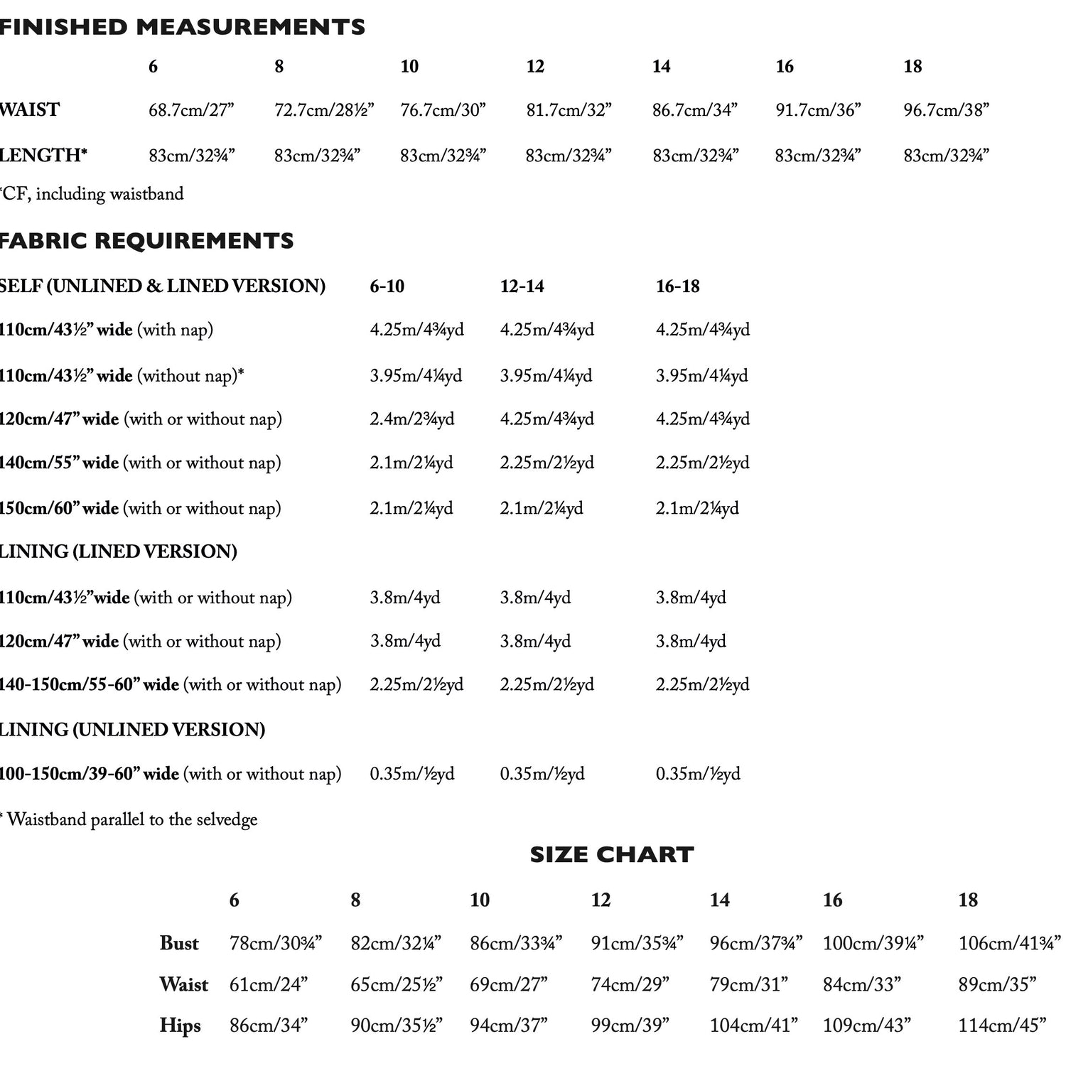 Merchant & Mills - Shepherd Skirt Pattern (UK 6-18)