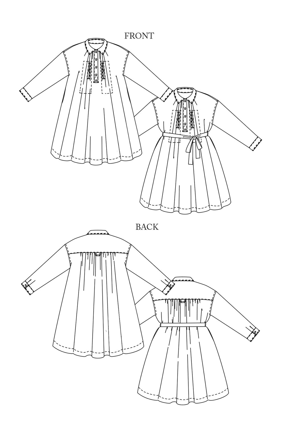 Merchant & Mills - Cawley Dress Pattern (UK 18-28)