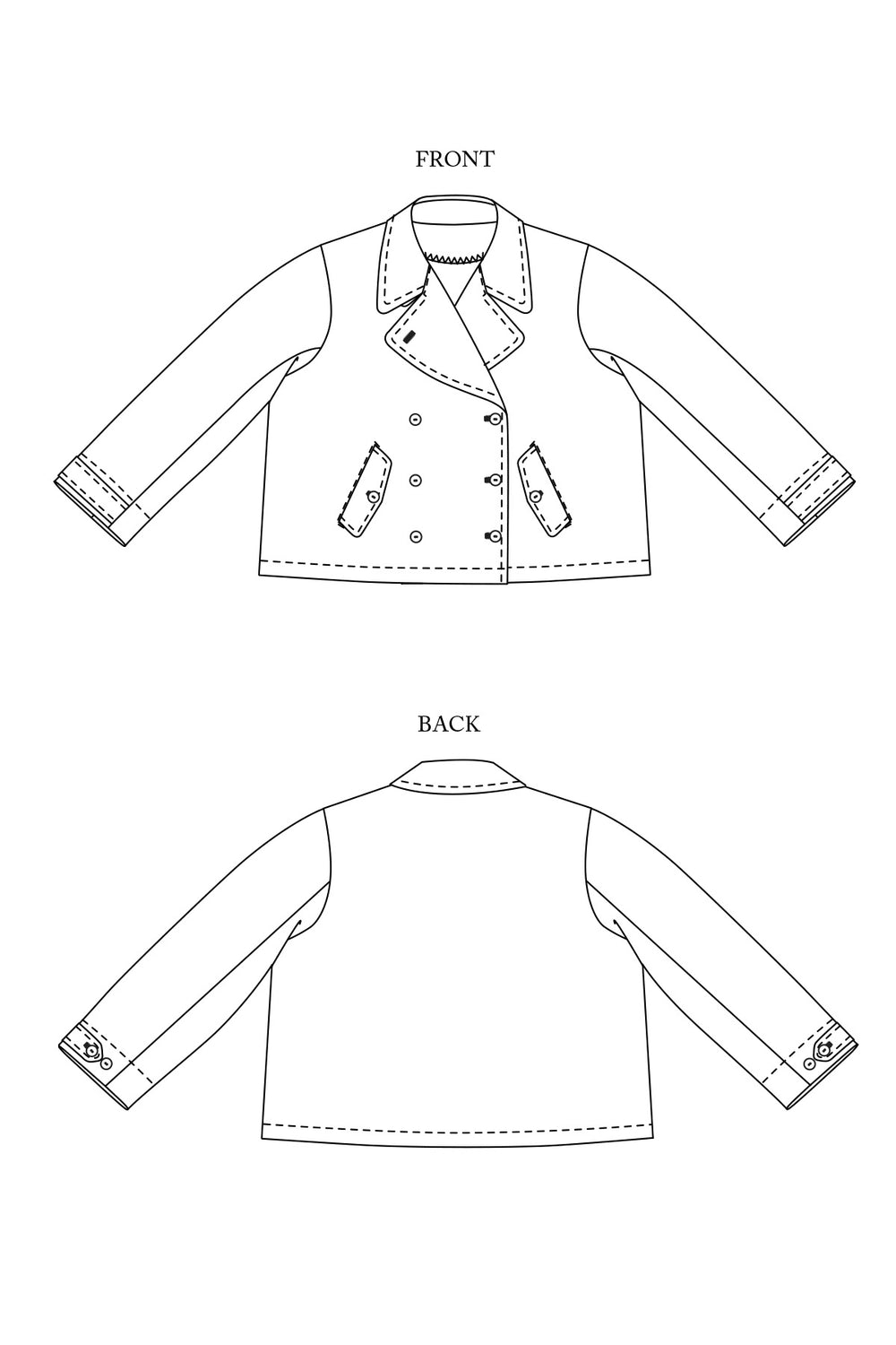 Merchant & Mills - Denham Jacket Pattern (UK 18-28)