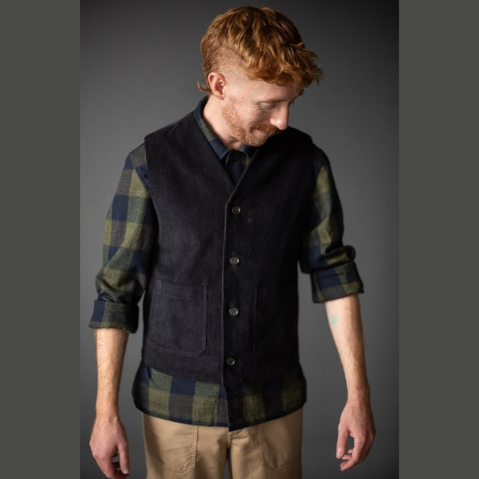 Merchant & Mills - Men‚Äö√Ñ√¥s Billy Gilet Pattern (UK 34-54)