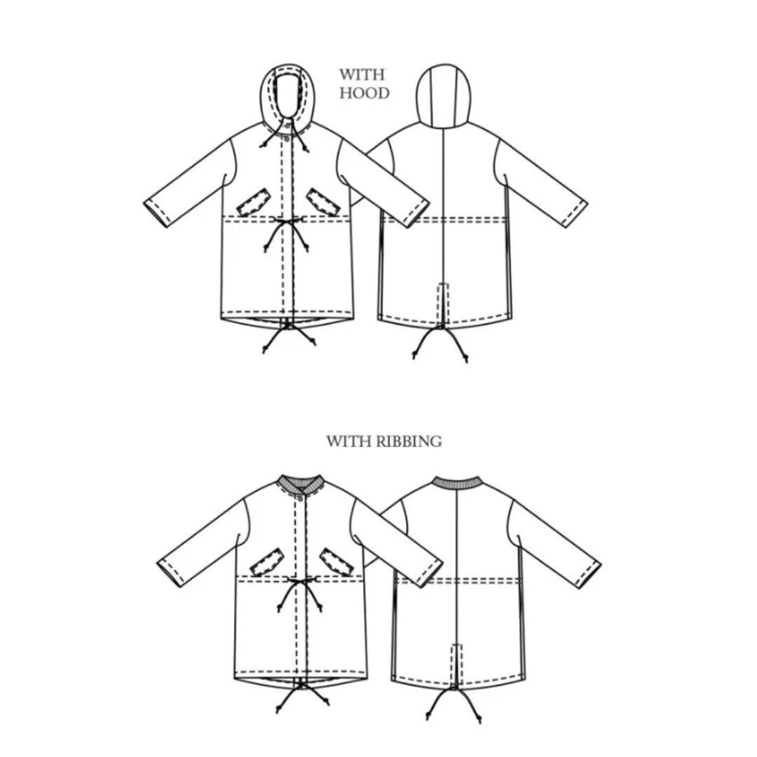 Merchant & Mills - TN34 Unisex Parka Pattern (UK XS-3XL)