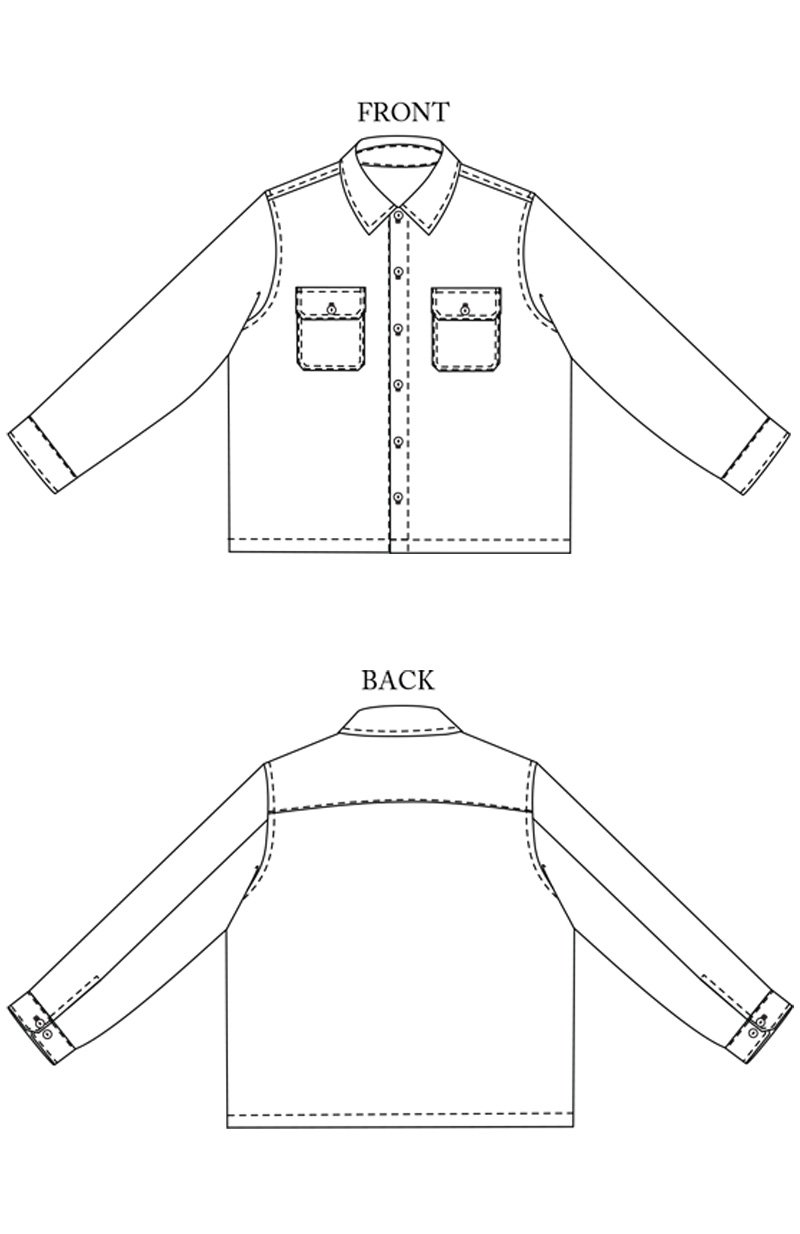 Merchant & Mills - Men’s Arbor Shirt/Jacket Pattern (UK 34-54)