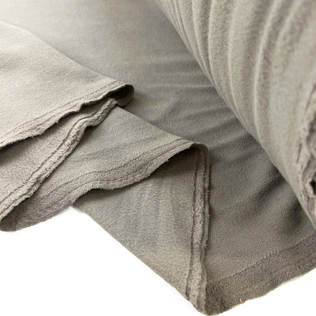 Micro Fleece Fabric Grey Taupe Beyond The Summit Roll