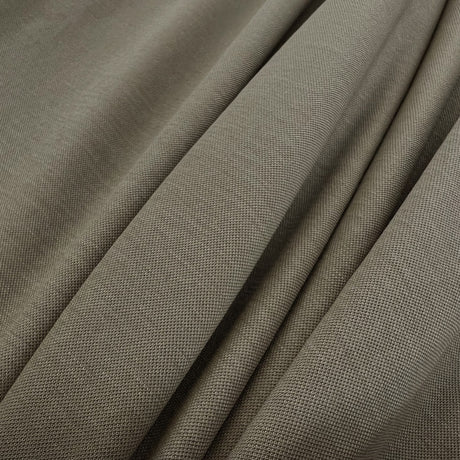 Milan Stone Nylon Viscose Plain Knitted Jersey Dress Fabric
