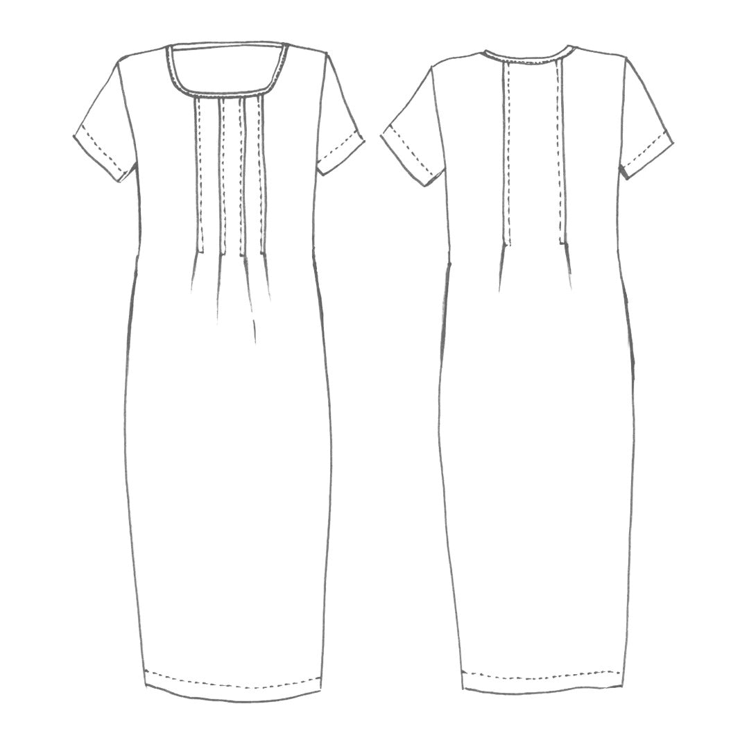Tessuti - Milenda Dress Pattern (UK XXS-XL)