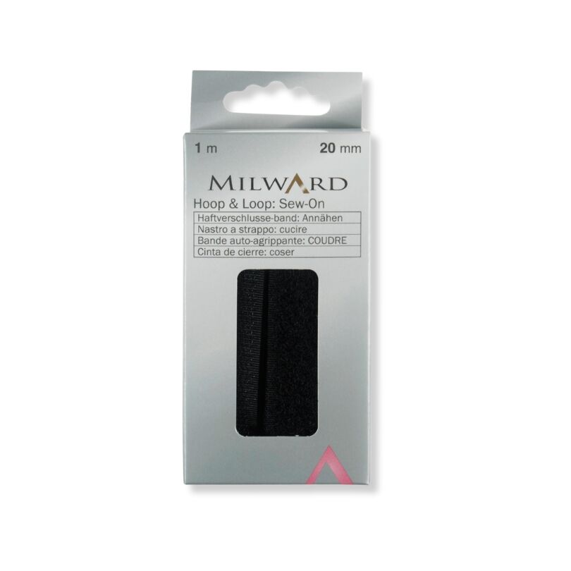 Hook and Loop Tape - Black